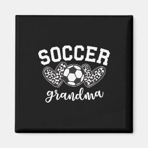 Soccer Grandma Soccer Grandmother Game Day Mother' Magnet