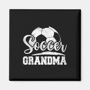 Soccer Grandma Soccer Player Game Day Mother's Day Magnet