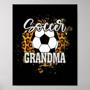 Soccer Grandma Vintage Soccer Family Matching T Sh Poster