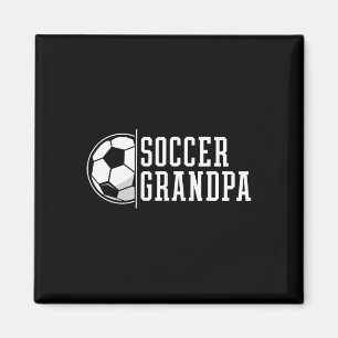 Soccer Grandpa Grandfather Magnet
