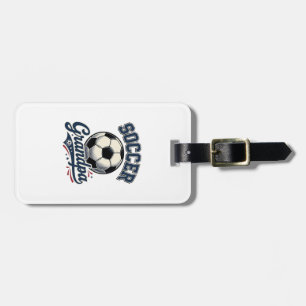 Soccer Grandpa Vintage Engraving Shirt Design_1 Luggage Tag