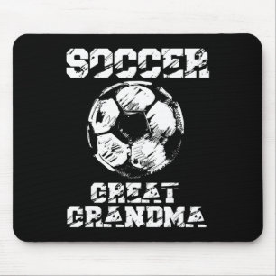 Soccer Great Grandma Funny Soccer Player Grandma  Mouse Mat