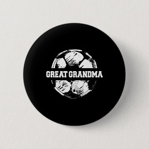 Soccer Great Grandma Soccer Ll Split Funny Soccer 6 Cm Round Badge