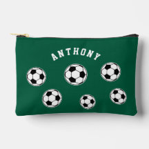 Soccer Green Personalised Kids Back to School