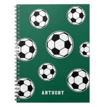 Soccer Green Personalised Kids Back to School