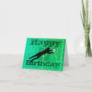 Soccer Happy Birthday Card