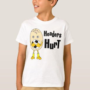 Soccer Headers Hurt  T-Shirt
