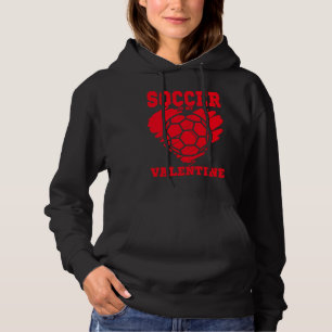 Soccer Heart Love Men Kids Girls Boys Valentines D Hoodie
