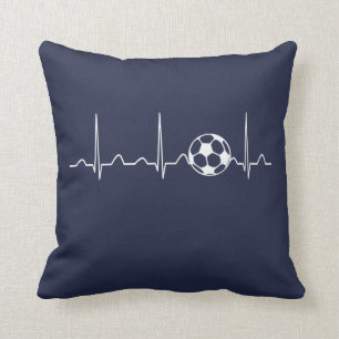 SOCCER HEARTBEAT CUSHION