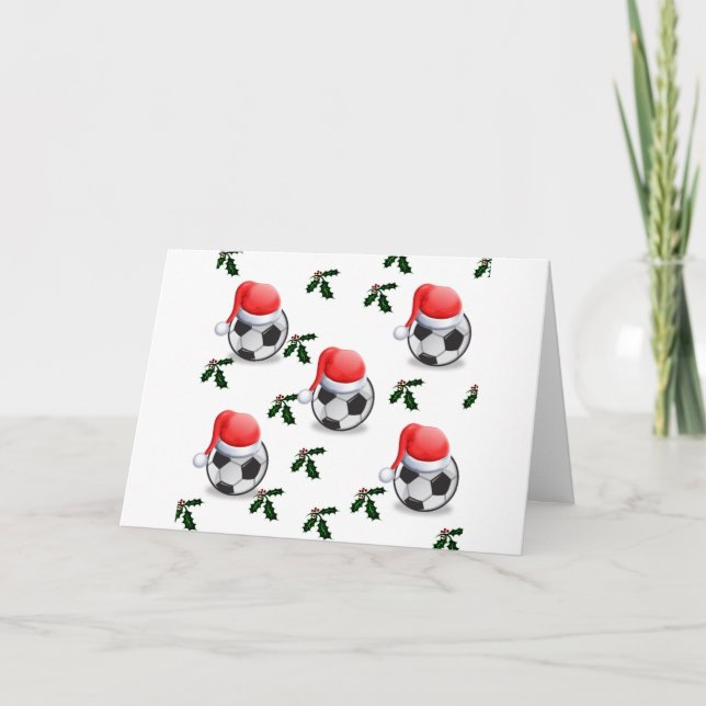 SOCCER HOLIDAY CARD (Front)