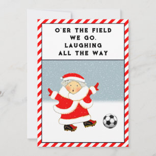Soccer Holiday Christmas Cards