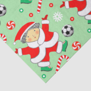 Soccer Holiday Gift Tissue Paper