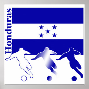 Soccer Honduras Poster