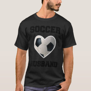Soccer Husband Family Matching Sport  Soccer Ball  T-Shirt