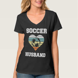 Soccer Husband Family Matching Sport Soccer Ball T-Shirt