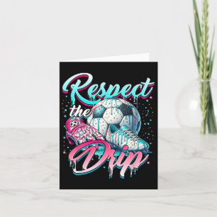 Soccer Ice Cream Sprinkles Theme Youth Respect The Card