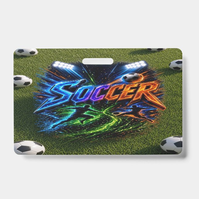 Soccer ID Badge (Front)