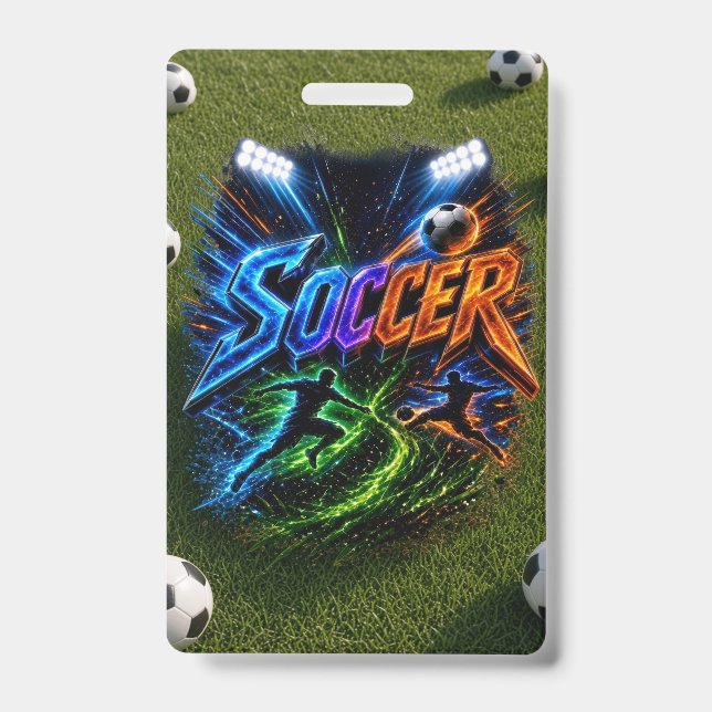 Soccer ID Badge (Front)