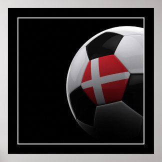 Soccer in Denmark - POSTER