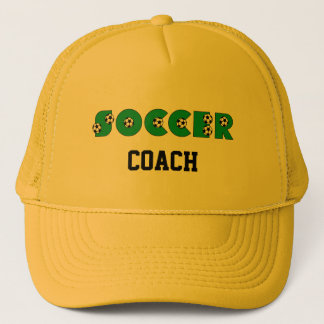 Soccer in Green Trucker Hat