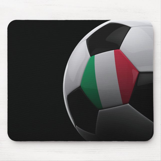 Soccer in Italy Mouse Mat (Front)