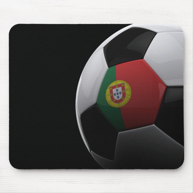 Soccer in Portugal Mouse Mat (Front)