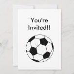 Soccer Invitation<br><div class="desc">Soccer Ball Ivitations</div>