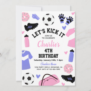 Soccer Invitation   Soccer Party Invitations