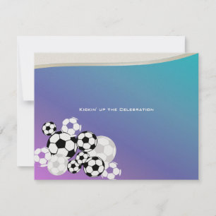 Soccer Invitational Bar Mitzvah Invitation