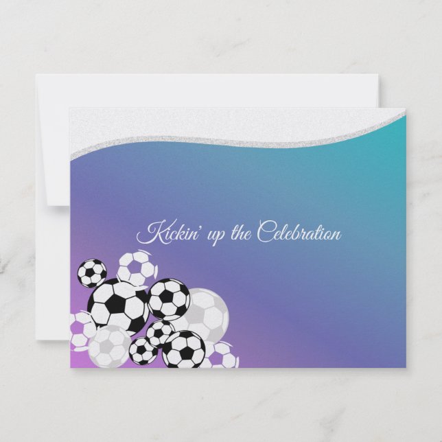 Soccer Invitational Bar Mitzvah Invitation (Front)