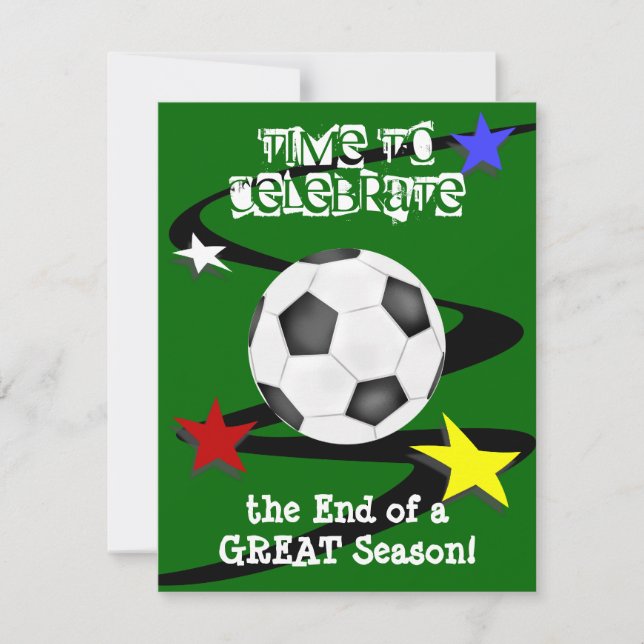 Soccer Invitations (Front)