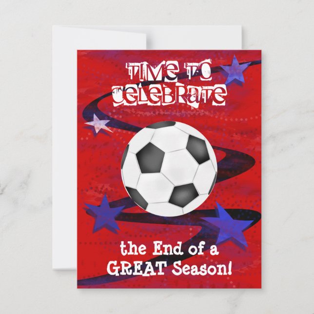 Soccer Invitations (Front)