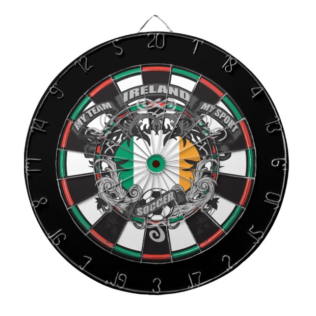 Soccer Ireland Dartboard (Front)