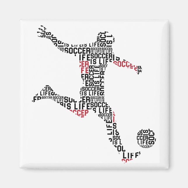 Soccer is Life Magnet (Front)