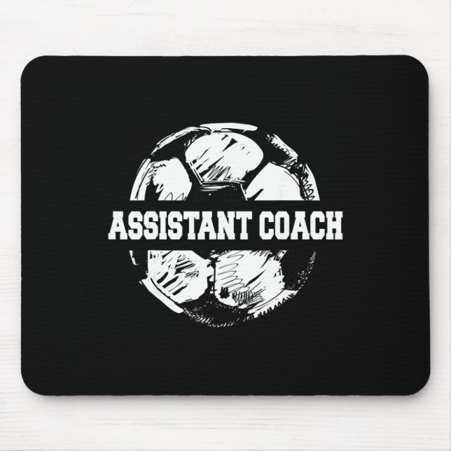 Soccer Istant Coach Soccer Ll Split Funny Soccer C Mouse Mat (Front)