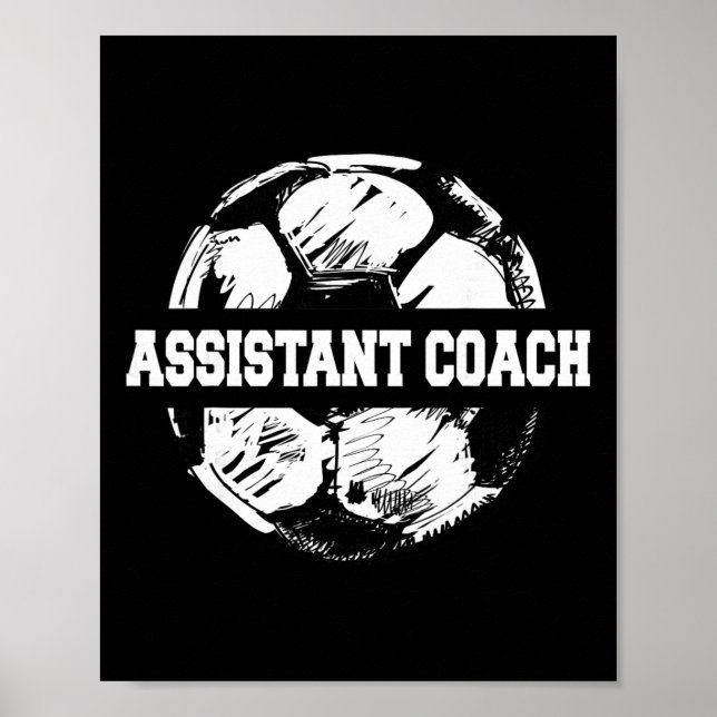 Soccer Istant Coach Soccer Ll Split Funny Soccer C Poster (Front)
