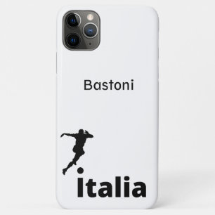 Soccer Italy, customisable  iPhone 11 Pro Max Case