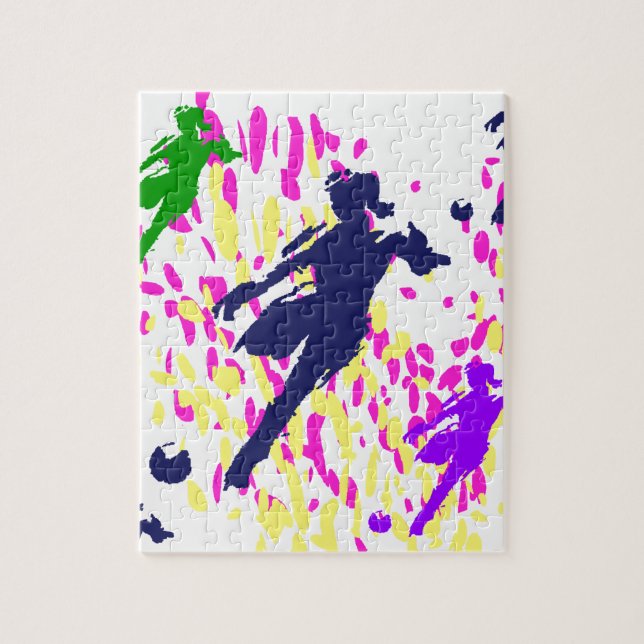 SOCCER JIGSAW PUZZLE (Vertical)