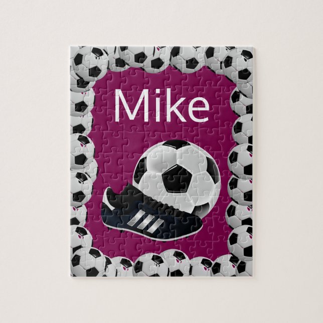 Soccer Jigsaw Puzzle Wine (Vertical)