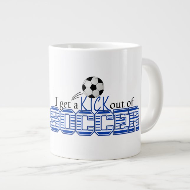 Soccer Jumbo Mug (Front Right)