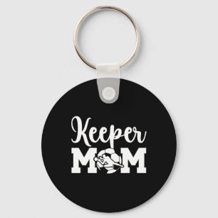 Soccer Keeper Mum Of A Soccer Goalie Mother _1 Key Ring