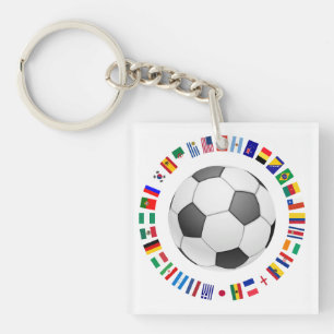 SOCCER KEY RING
