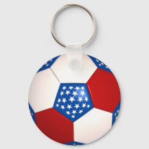Soccer Key Ring