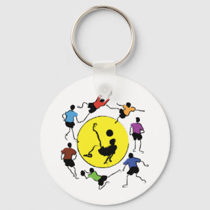 Soccer Key Ring