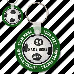 Soccer Keychains Personalised for Boys and Girls