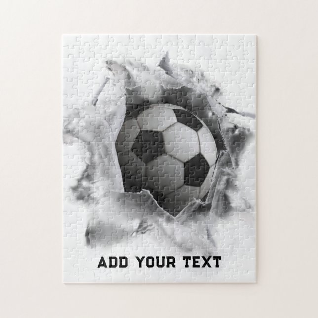 Soccer Kick Jigsaw Puzzle (Vertical)