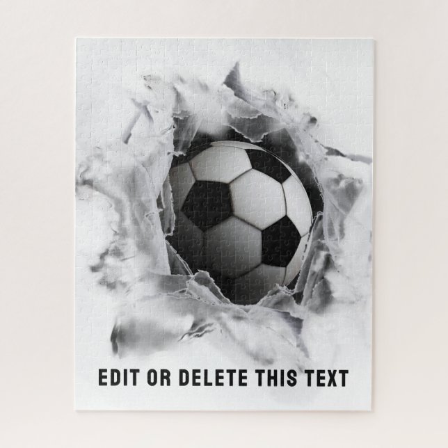 Soccer Kick Jigsaw Puzzle (Vertical)