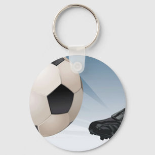 Soccer Kick Key Ring