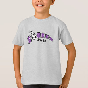 Soccer Kicks - Purple T-Shirt