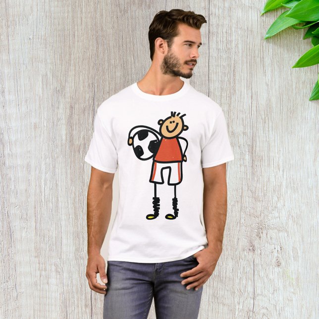 Soccer Kid Mens T-Shirt (Creator Uploaded)